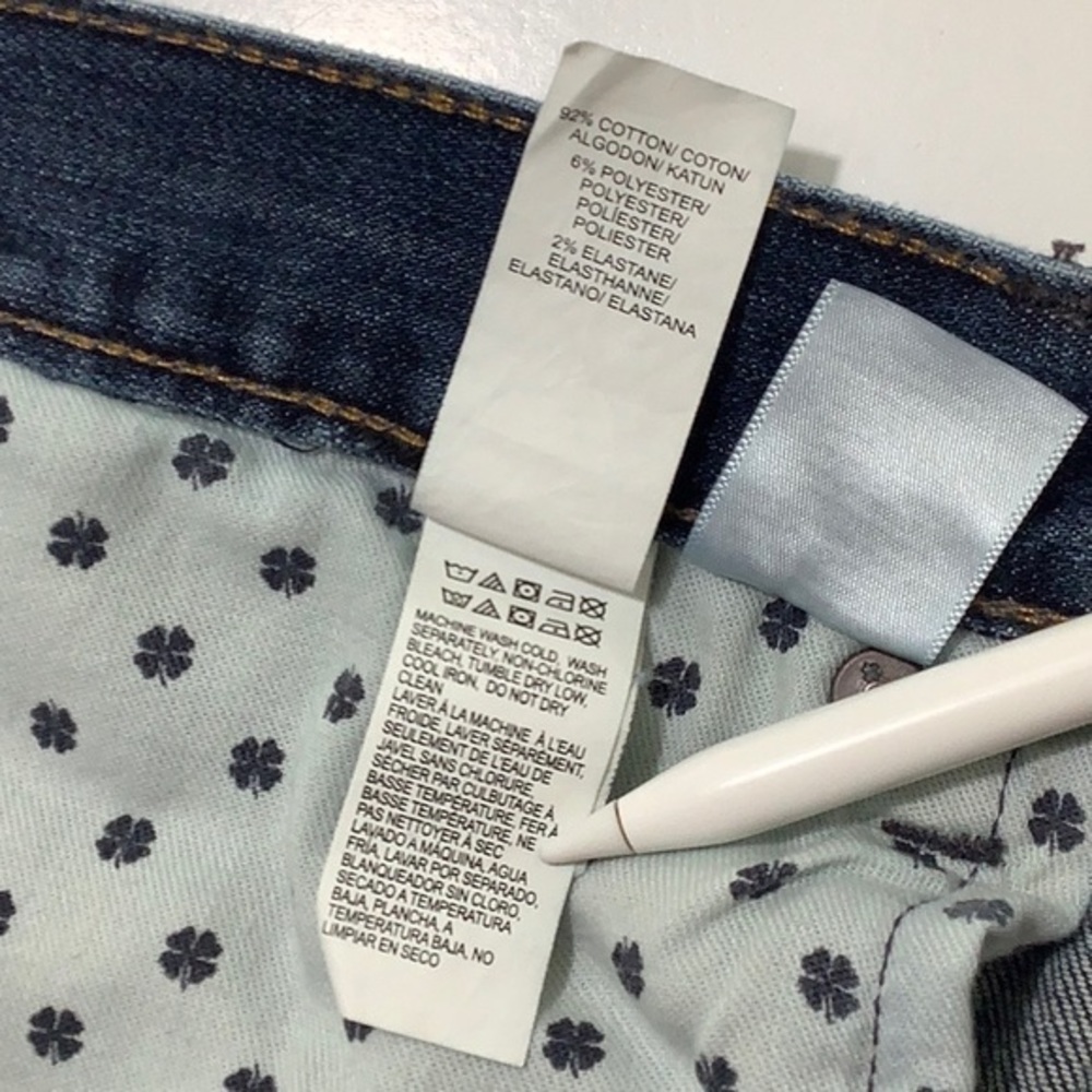 Lucky brand 121 Heritage slim premium Italian denim jean size 38 X 30 EUC - Picture 15 of 16